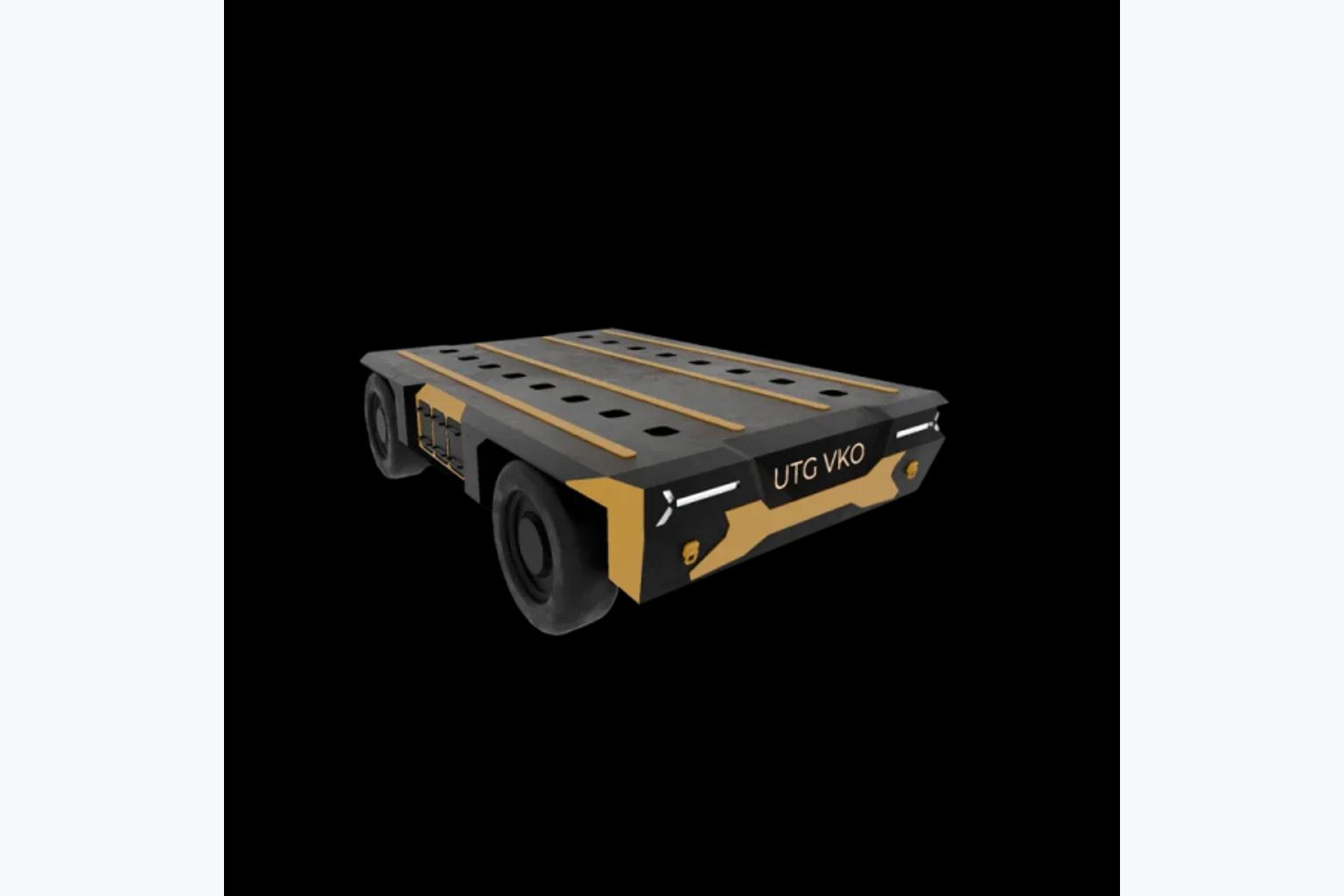 Многоцелевая тяжелая транспортная платформа Droneshub GRAPHITE